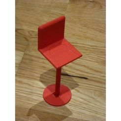 b6ecc989b56a9696b14bd0d309a2a703_preview_featured.jpg Free STL file Barbie Bar Stool・3D printer model to download