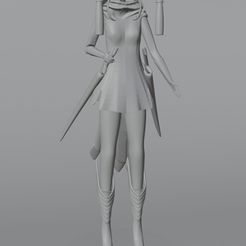 fanny-1.jpg Fichier STL FANNY SKYLARK SKIN - LÉGENDES MOBILES・Design pour imprimante 3D à télécharger