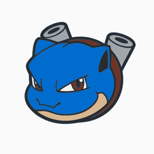 🐉 POKEMON FACES PACK・ STL File for 3D printing・Cults