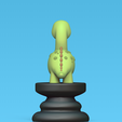 Cod1309-Dinosaur-Chess-Diplodoco-4.png Dinosaur Chess - Diplodoco - Rook