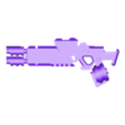 double_L.STL Carabine sci-fi bullpup + classic