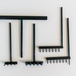 DSC06979.jpg Datei 3D Zen-Garten-Werkzeugset für Sand - Harke, Glättungswerkzeug, Anreißwerkzeug・Design für 3D-Drucker zum herunterladen