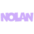NOLAN.stl NOLAN - Keyring