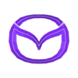Logo Mazda Low poly.obj Mazda Logo
