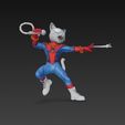 Spider-Cat-Rockstar-Web-Slinging-Superstar-3D-Print-Model-1.jpg Spider Cat Rockstar Web-Slinging Superstar 3D Print Model