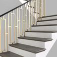 modern-interior-stair-art-deco-3d-model-max-obj-1.jpg Modern staircase stair in Art Deco style  3D model
