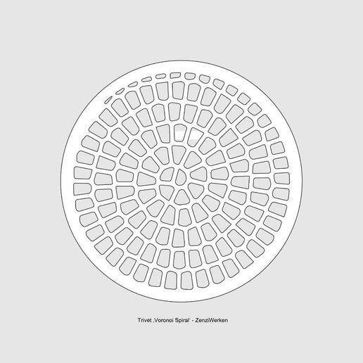 4a840518ce9456db3c7289b953fb3e87_display_large.jpg Various Organic Structure Trivets cnc/laser