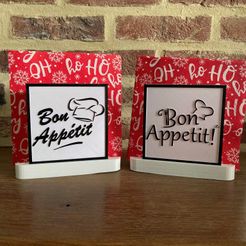 360271635_1177972413046971_528447624265812888_n.jpg Servilletero 2 Caras / Bon Appétit