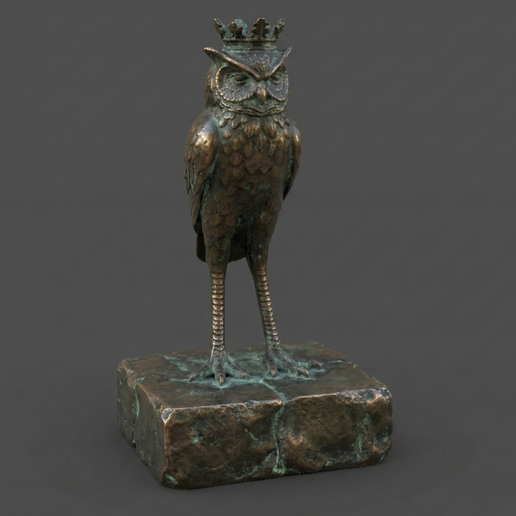2.png Stolas Goetia Demon STL Statue