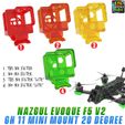 Nazgul-Evoque-F5-V2-Gopro-Hero-11-Mini-20-Degree-2.jpg iFlight Nazgul Evoque F5 V2 HD Gopro Hero Mini 11 20 Degree Mount