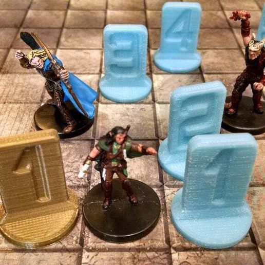 Customizable pawns - 3D model önizlemesi