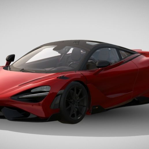 2022 McLaren 765LT – Modello 3D gratuito STL