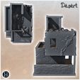 5.jpg Desert building with flat roof terrace and wall (12) - Canyon Sandy Landscape 28mm 15mm RPG DND Nomad Desertland African Middle East