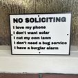 49acf843-f68c-47fa-bb7c-e4fa4a0d9fd7.JPG Funny NO SOLICITING SIGN