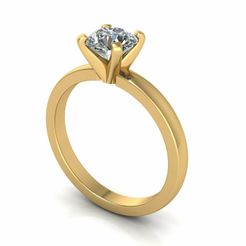 1.jpg Bague solitaire en diamant R4