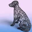 labrador-3.jpg Wired Labrador - 3D Wire Art