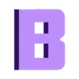 B.stl TRANSFORMERS Letters and Numbers | Logo