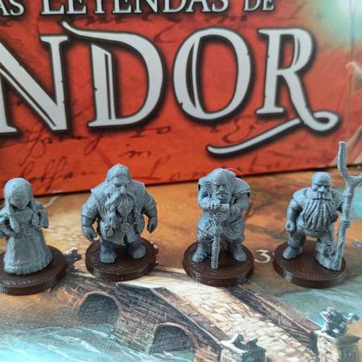 Legends of Andor - Set of Villagers