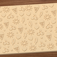 03-close-detail-emboss.png Summer Treats Textured Roller