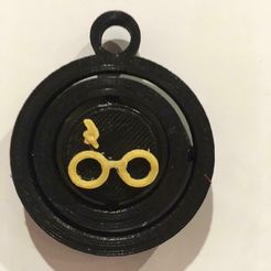 foto_llavero_2.jpg Fichier 3D gratuit Porte-clés Harry Potter・Modèle imprimable en 3D à télécharger