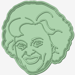 4_e.png Fichier STL GOLDEN GIRLS 4 EMPORTE-PIÈCE・Plan pour impression 3D à télécharger