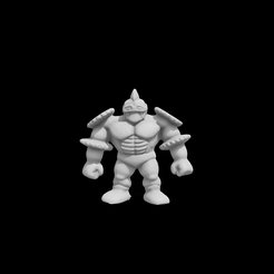 Shapr-Image-2022-10-27-081713.png 3D file M.U.S.C.L.E #034 Nokogira Man Figure Kinnikuman・3D printable model to download