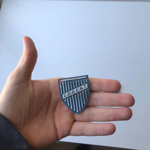 Godoy Cruz of Mendoza keychain 3D model