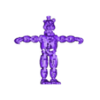 Nightmare freddy 160mm.stl Nightmare FREDDY/ PRINT-IN-PLACE WITHOUT SUPPORT