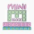 logo.png MiniBlock Braille (English) Alphabet with Numbers