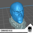 19.png Commando Head for 6 inch action figures