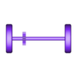 2.Rear_wheel_axle.stl FULLY 3D PRINTED RC CAR