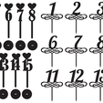 2020-01-28-6.png Vectors Laser Cutting - 14 Numbers With Base For Tables 1 - 15