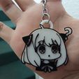1670530188444.jpg 3D file SPY X FAMILY - ANYA KEYCHAINS・3D printer model to download