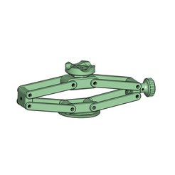 01.png STL file CRAWLER SCALER TRUCK CAR JACK AXLE STAND JACK Wagenheber・3D print object to download