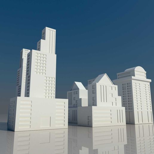 2.jpg Model Buildings Set