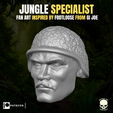 5.png Jungle Specialist head for Action Figures