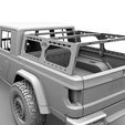 1111.jpg Rack Jeep Gladiator RC Body Car 3d printed