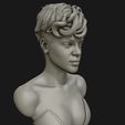 16.jpg Rihanna sculpture Ready to 3D Print