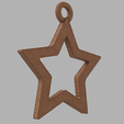 66.png Hollow christmas star X76