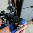 PXL_20230523_111008232.jpg Free STL file Handlebar End Caps Bicycle Handlebar Plugs MTB Bike Handlebar Ebike・3D printer design to download