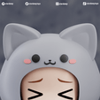 catcase_4_WM.png Cat Face Case Nendoroid Chibi