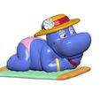 2.jpg HIPPO BABSI BABY FOR 3D PRINT STL