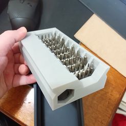 IMG_20230509_170630.jpg Free STL file Precision Screwdriver Case・Object to download and to 3D print