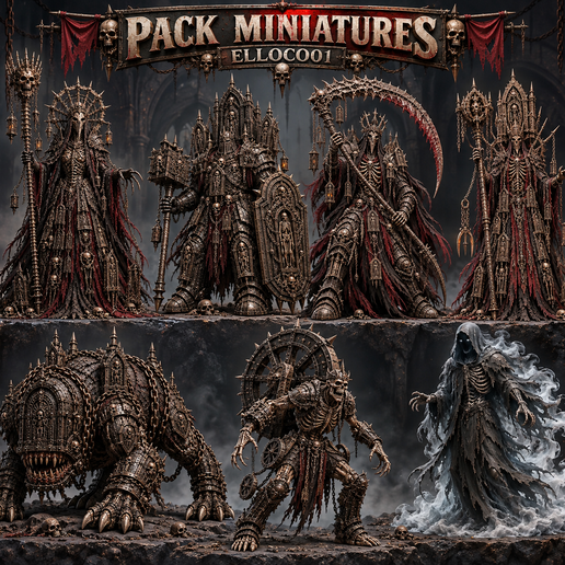 PACK MINIATURES.