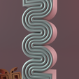 render_13.png S-shaped silicone spiral candle mold