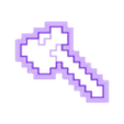 axe_minecraft.stl Forms for cookies and gingerbread Weapons Minecraft (SET 4)