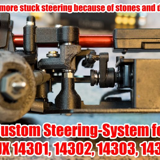 🚁 Improved Steering System for MJX 14301, 14302, 14303, 14304 ...