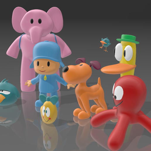pocoyo2.png Pocoyo and his friends