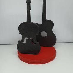 20190813_132918.jpg Fichier STL porte serviette : thème musique・Design imprimable en 3D à télécharger