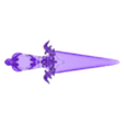 athameFINIemsemble.stl Dagger/Athame Wicca Sorcery
